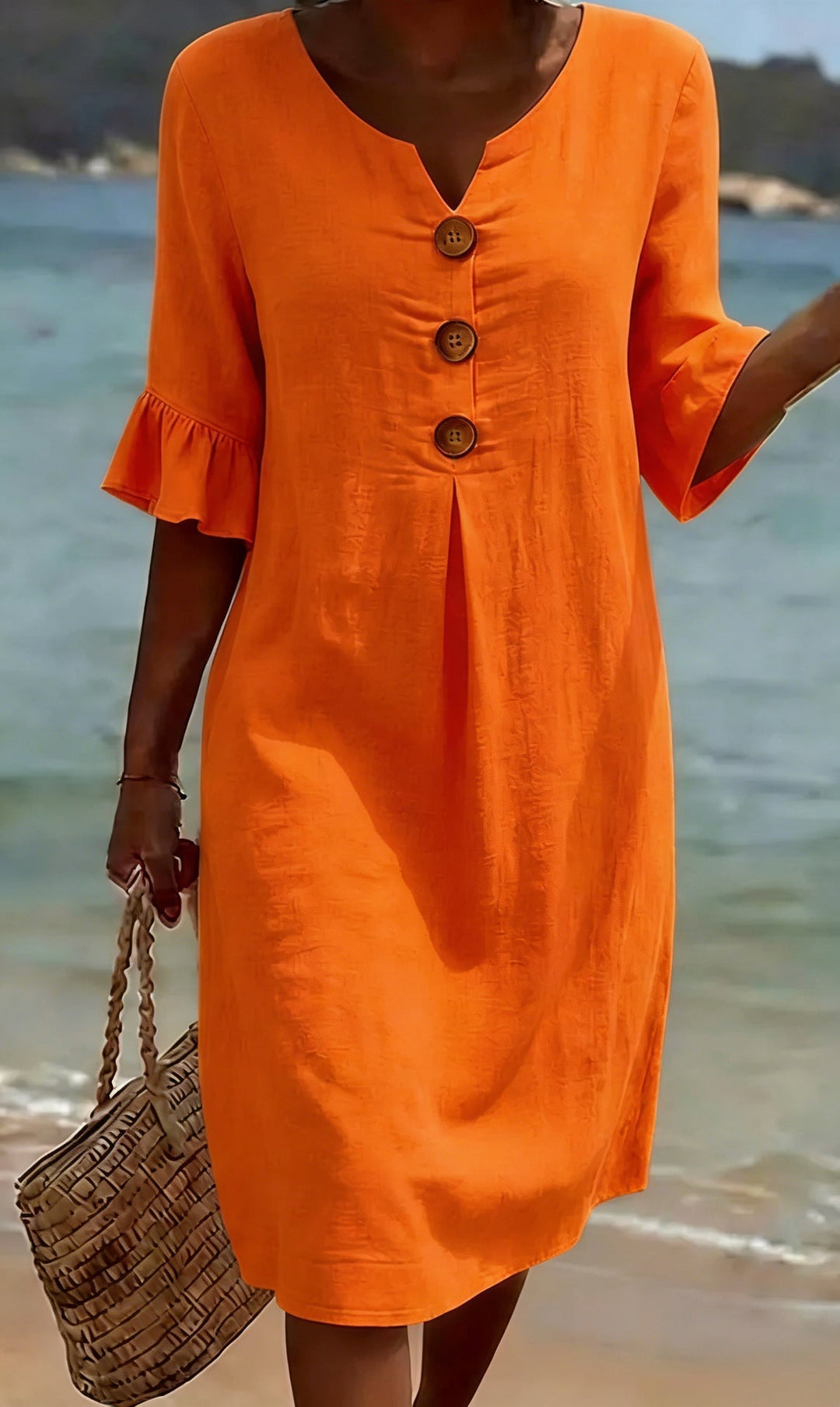 Vestido informal de mujer.