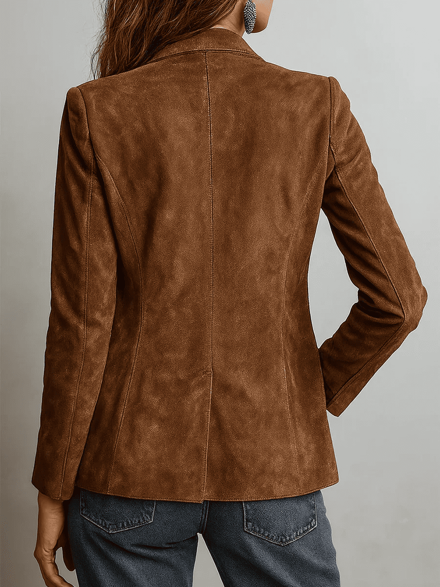 Emma - Blazer Vintage Marrón