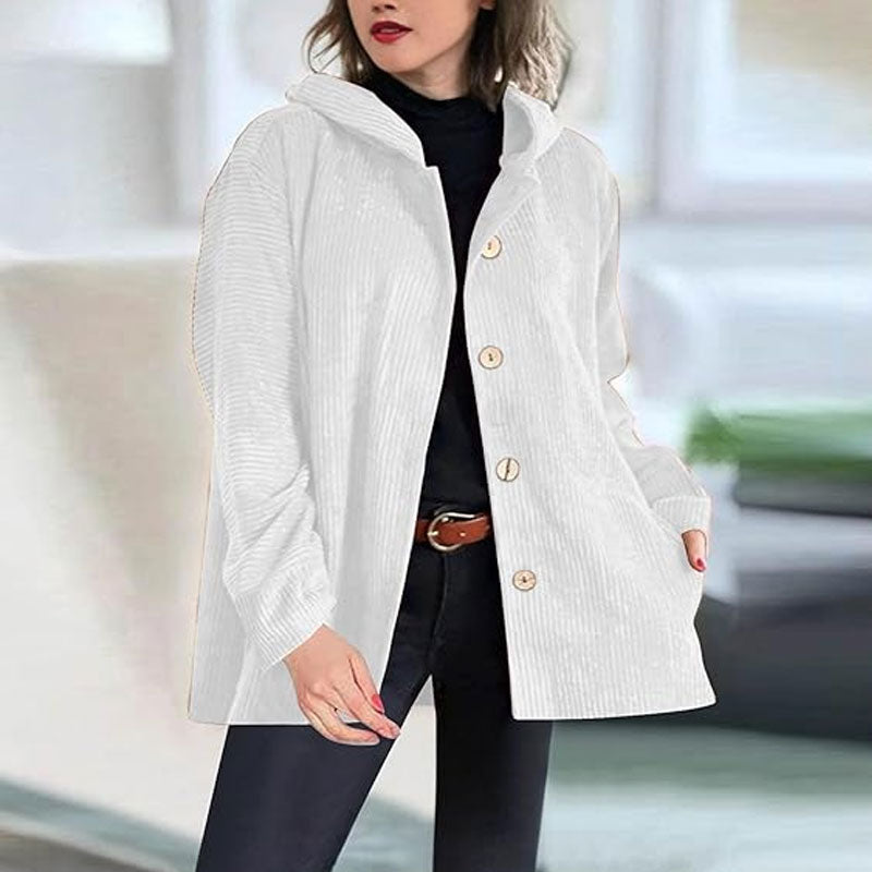 Isabelle ⏐Sudadera casual de terciopelo para otoño