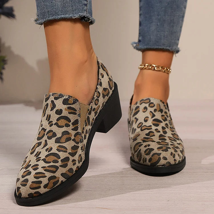 Angélique™ | Mocasín Leopardo
