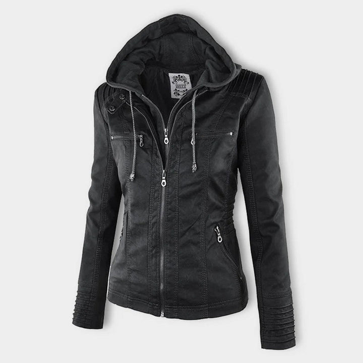 Monika | chaqueta de piel vegana