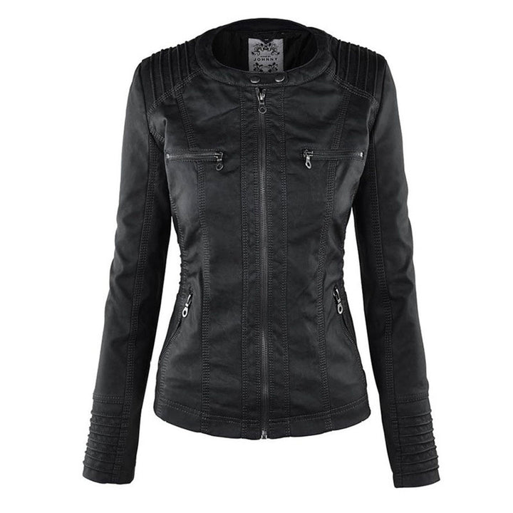Monika | chaqueta de piel vegana