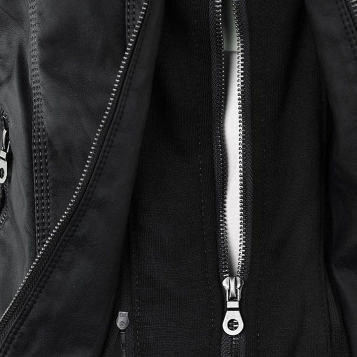 Monika | chaqueta de piel vegana