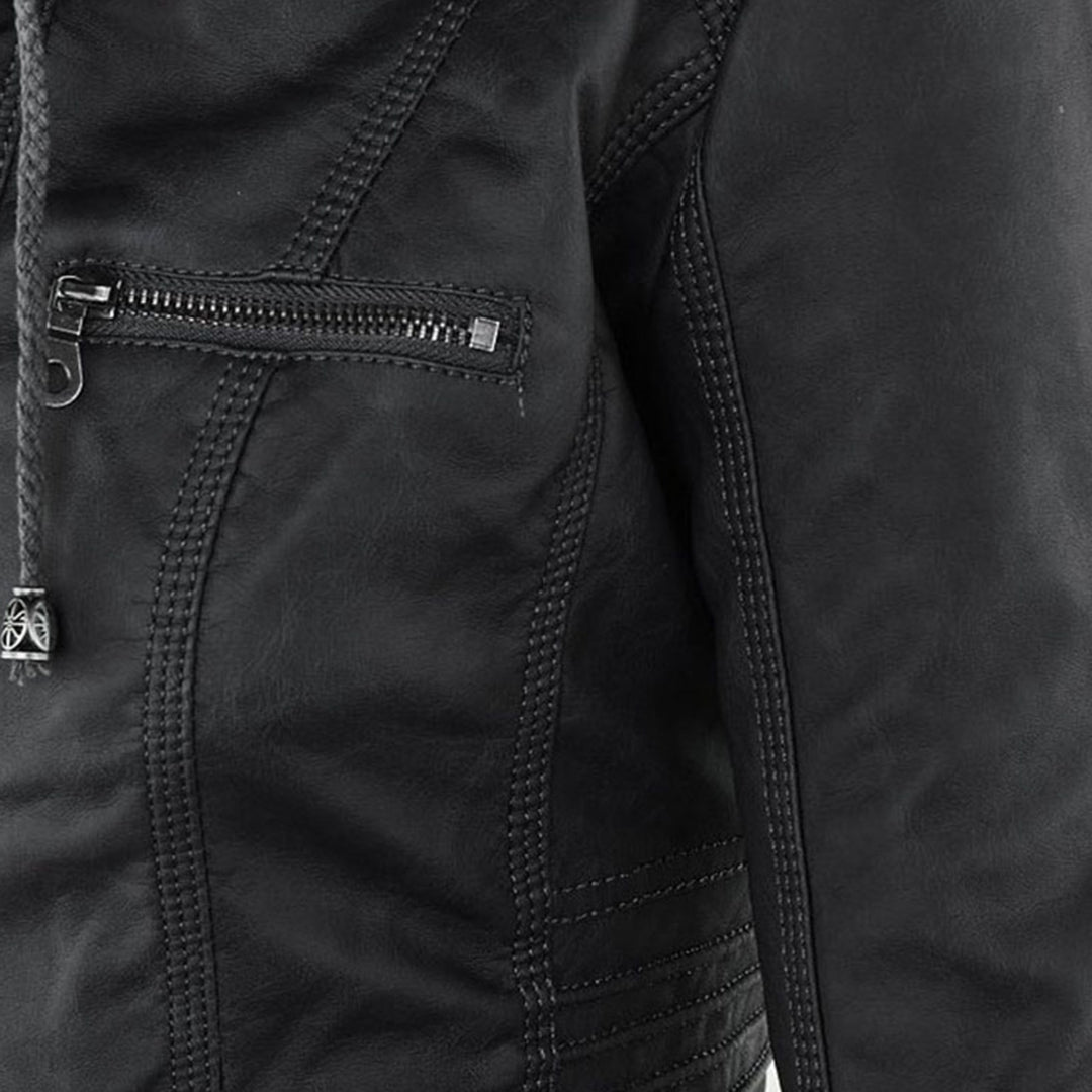 Monika | chaqueta de piel vegana
