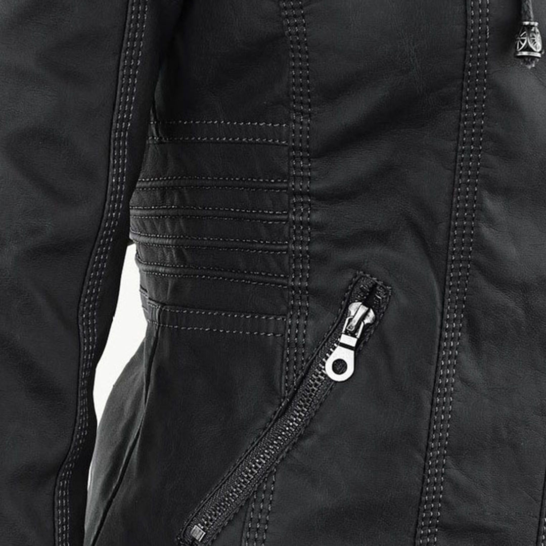 Monika | chaqueta de piel vegana