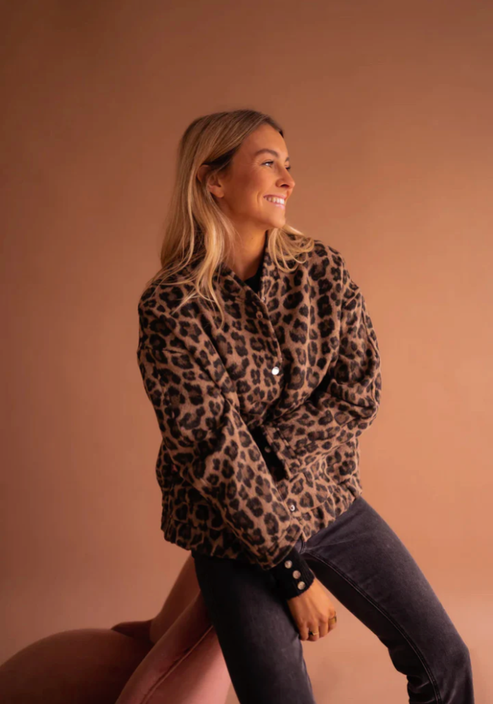 Sofia | Chaqueta leopardo