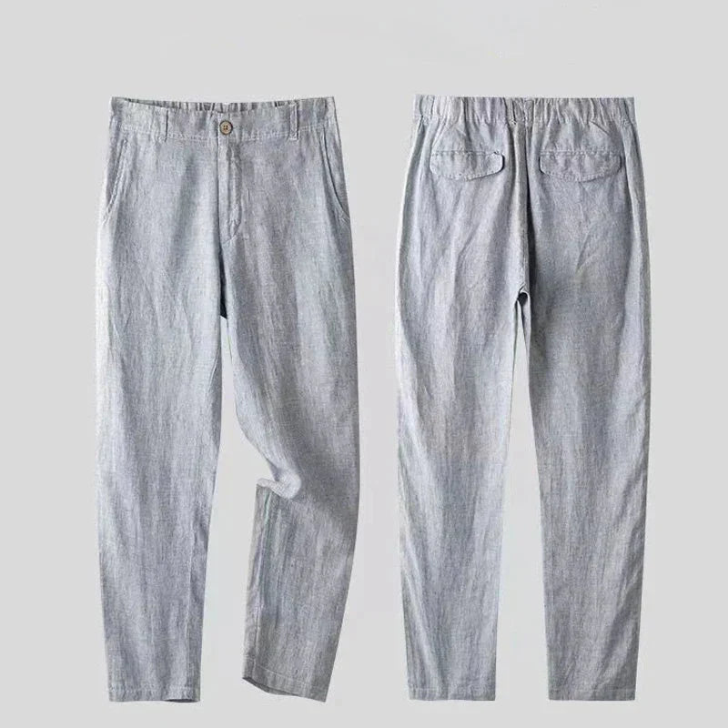 Lucas | Traje de lino premium de corte clásico