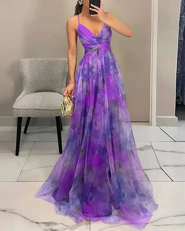 Rosa | Vestido maxi floral encantador