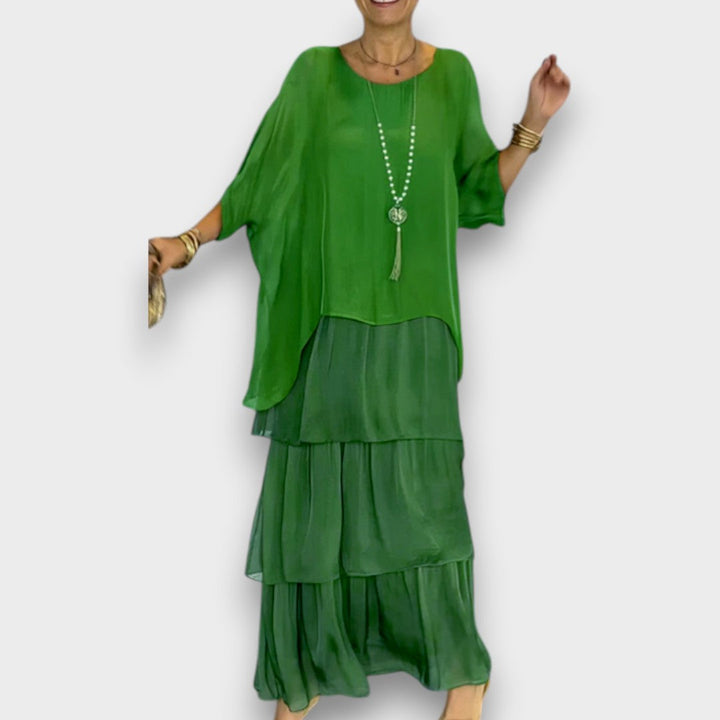 Lara - Elegante Vestido Maxi Fluido