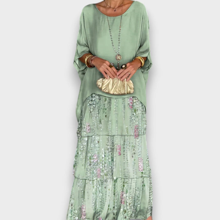 Lara - Elegante Vestido Maxi Fluido