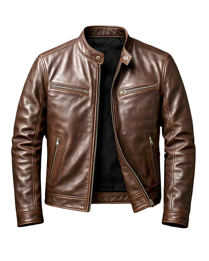 Chaqueta de cuero vintage