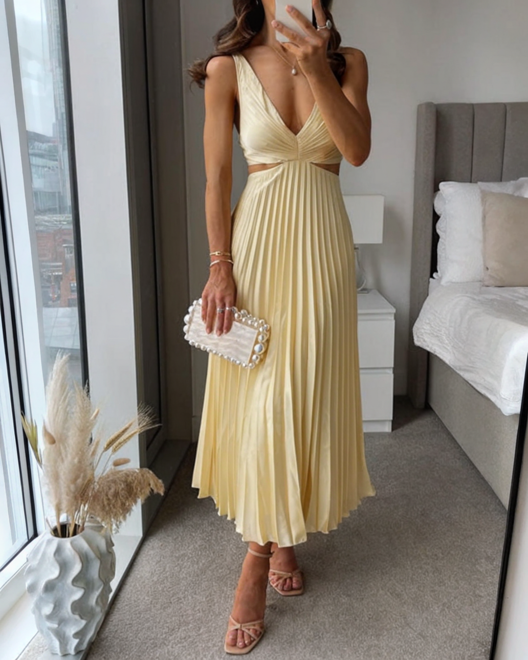Lola | Vestido plisado para ocasiones