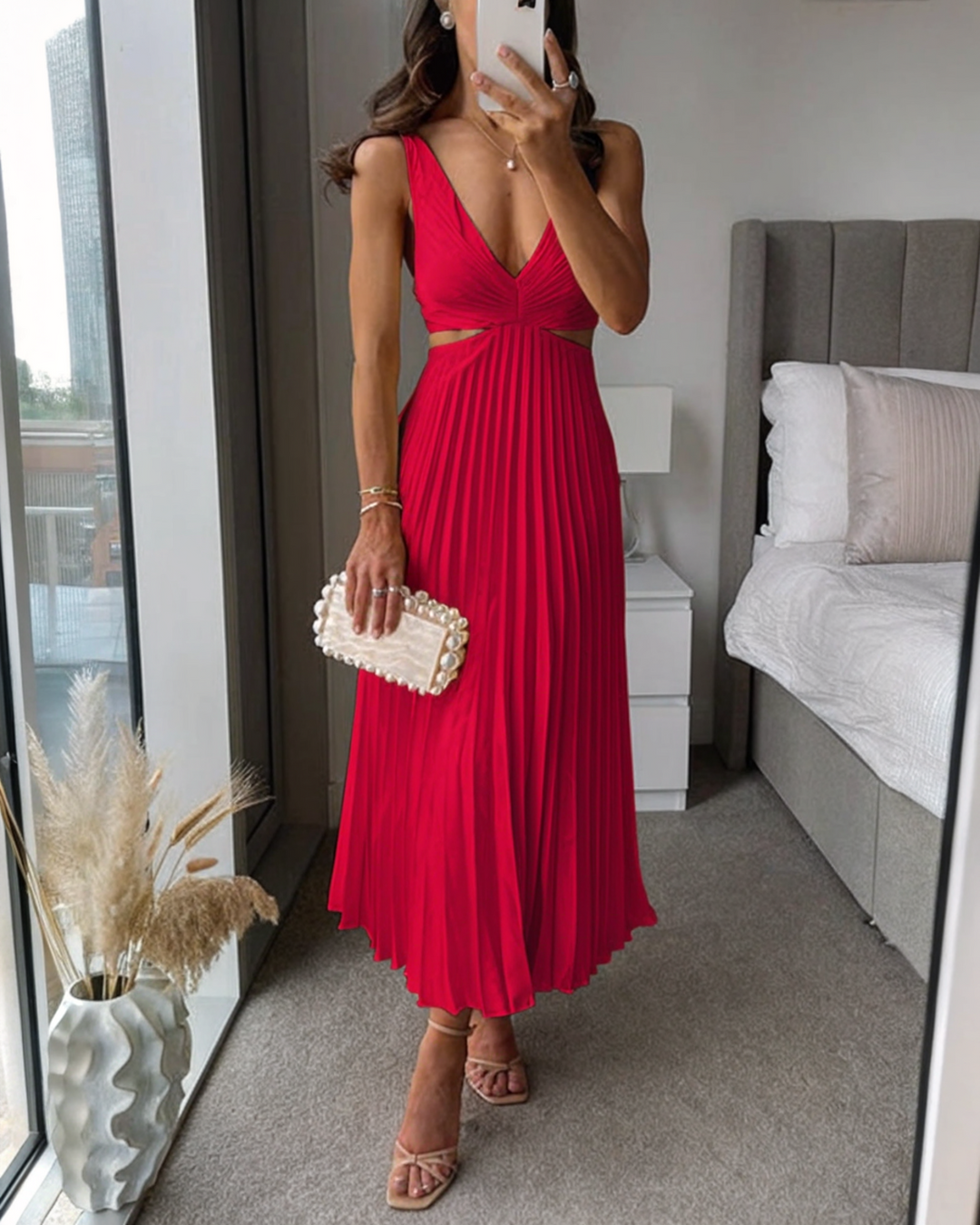 Lola | Vestido plisado para ocasiones