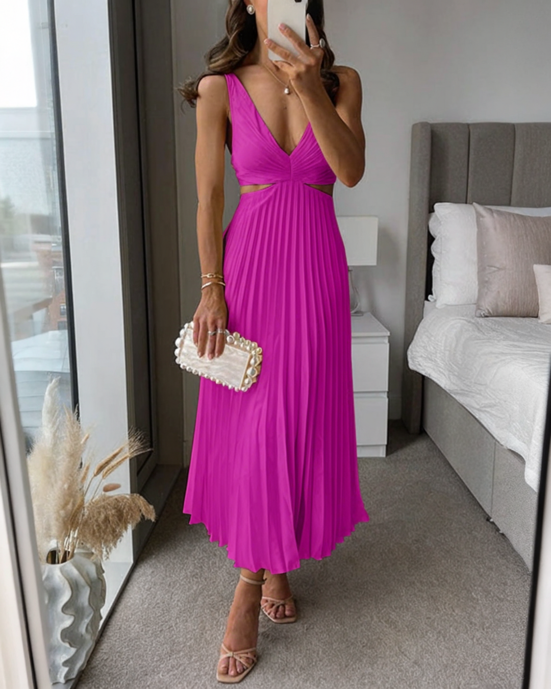 Lola | Vestido plisado para ocasiones