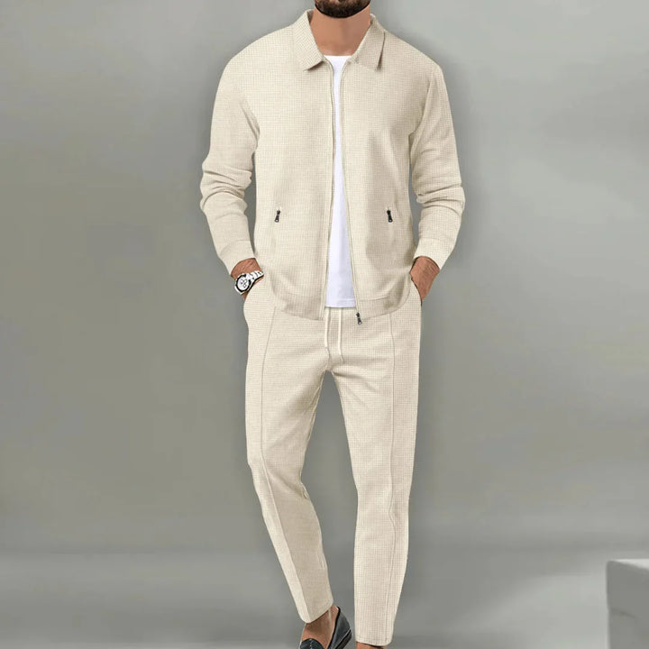 Conjunto Moderno y con Estilo de Chaqueta y Pantalón