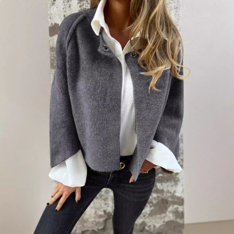 Cristal | Chaqueta Corta con Mangas Acampanadas